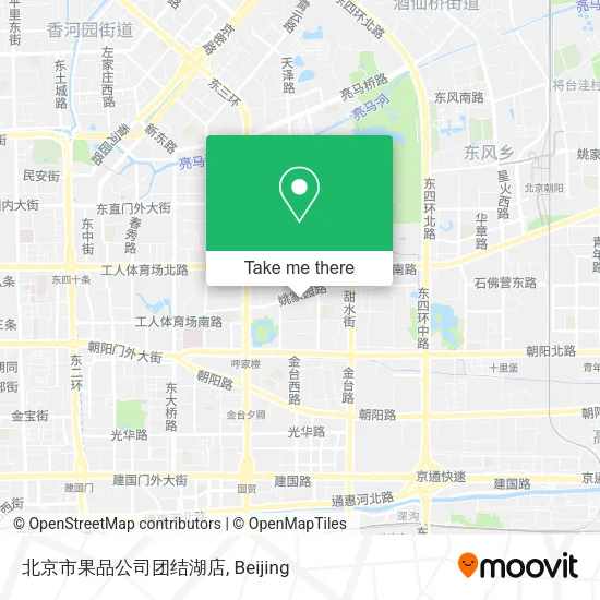 北京市果品公司团结湖店 map