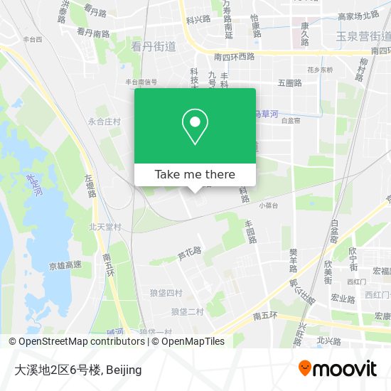 大溪地2区6号楼 map
