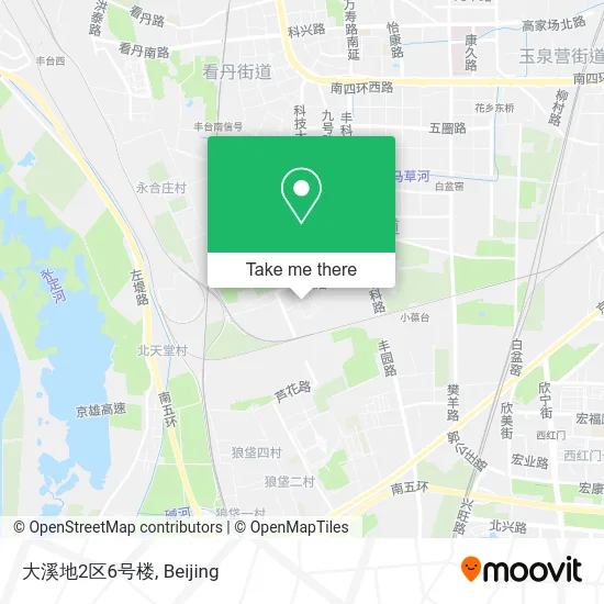 大溪地2区6号楼 map