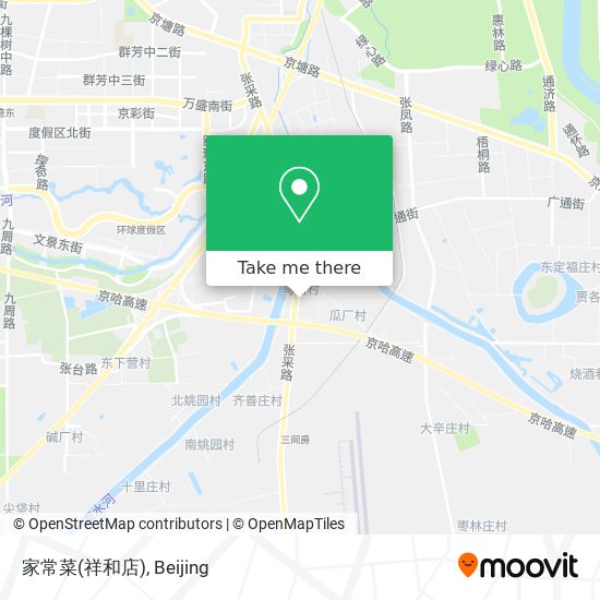 家常菜(祥和店) map
