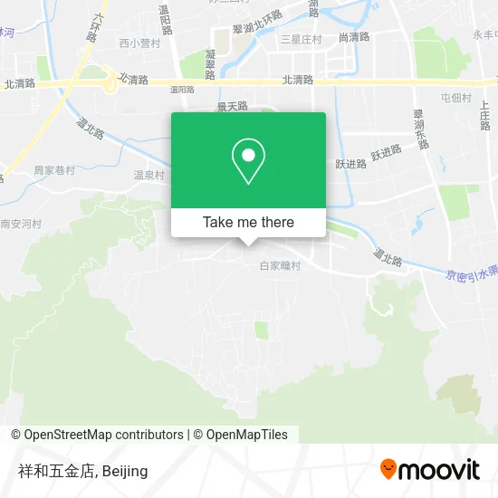 祥和五金店 map