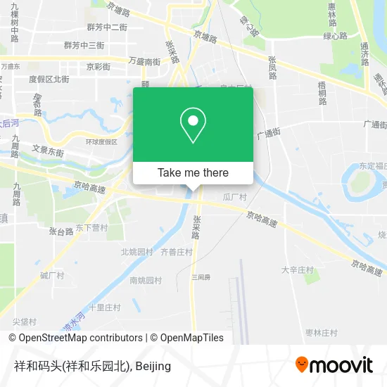 祥和码头(祥和乐园北) map