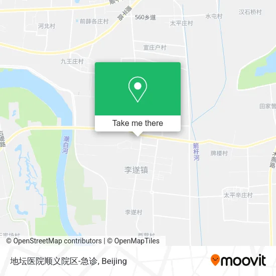 地坛医院顺义院区-急诊 map