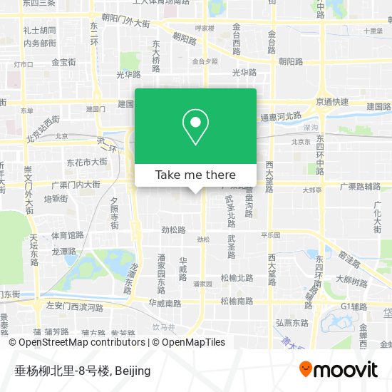 垂杨柳北里-8号楼 map