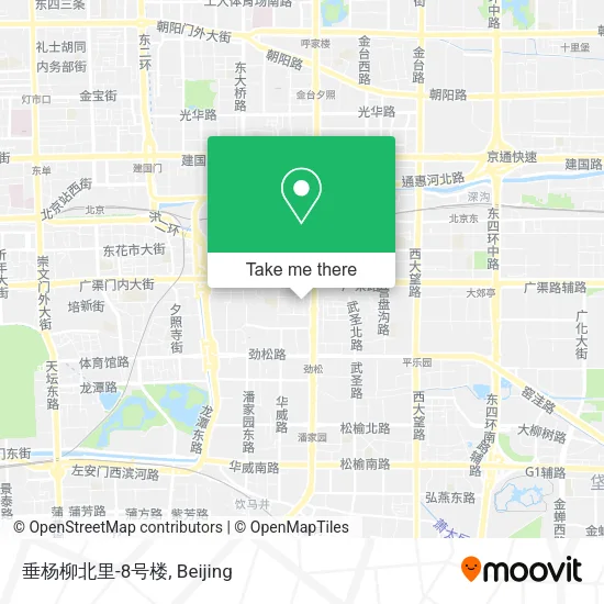 垂杨柳北里-8号楼 map