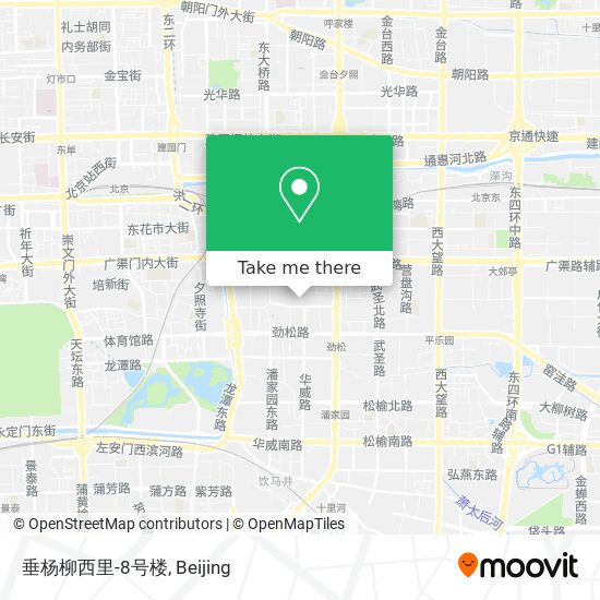 垂杨柳西里-8号楼 map