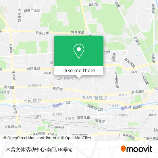 常营文体活动中心-南门 map
