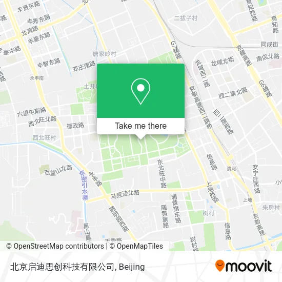 北京启迪思创科技有限公司 map