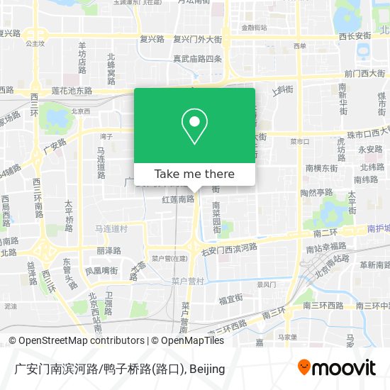广安门南滨河路/鸭子桥路(路口) map