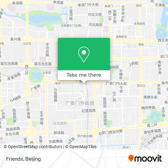 Friends map