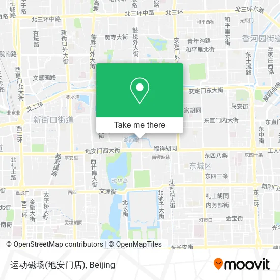 运动磁场(地安门店) map