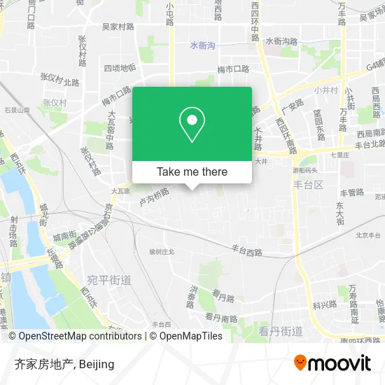 齐家房地产 map