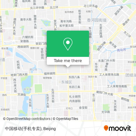 中国移动(手机专卖) map