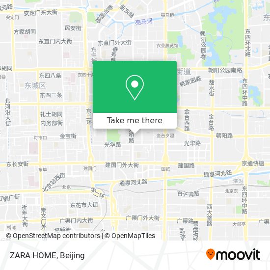 ZARA HOME map