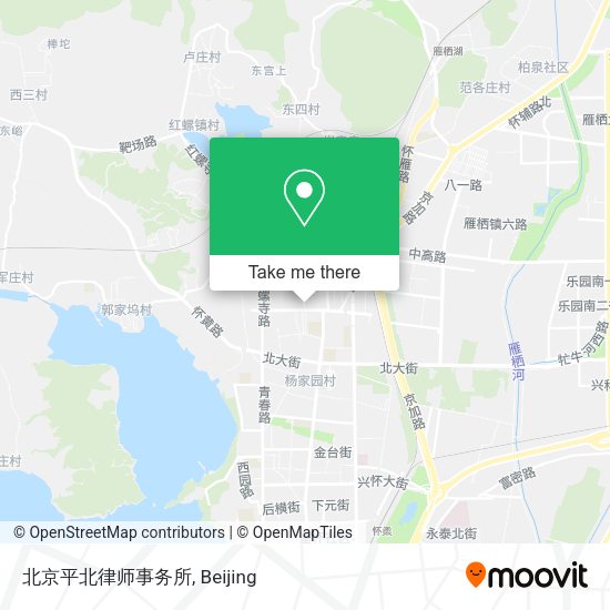北京平北律师事务所 map