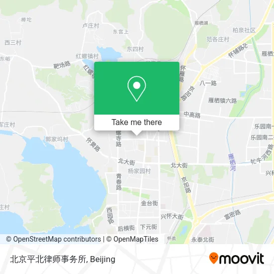 北京平北律师事务所 map