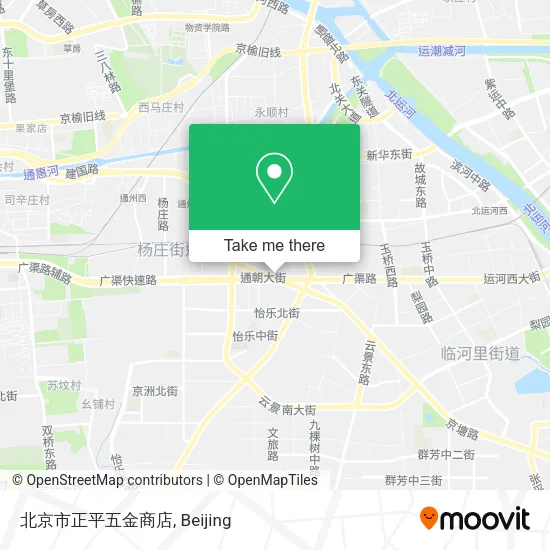 北京市正平五金商店 map