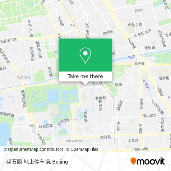 碣石园-地上停车场 map