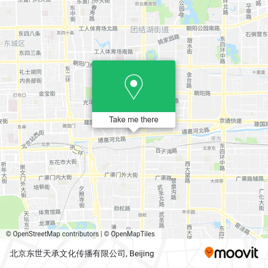 北京东世天承文化传播有限公司 map