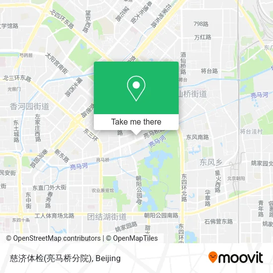 慈济体检(亮马桥分院) map