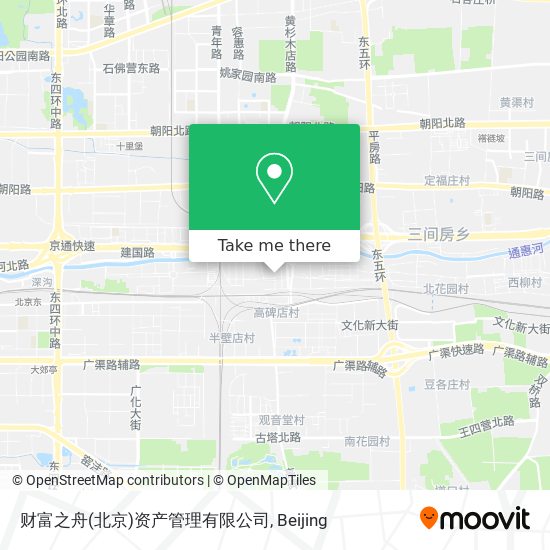财富之舟(北京)资产管理有限公司 map