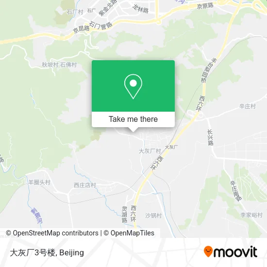 大灰厂3号楼 map