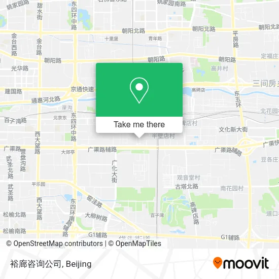 裕廊咨询公司 map