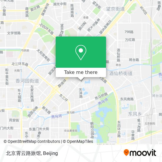 北京霄云路旅馆 map