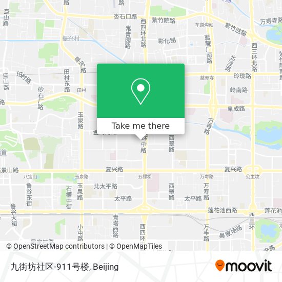 九街坊社区-911号楼 map