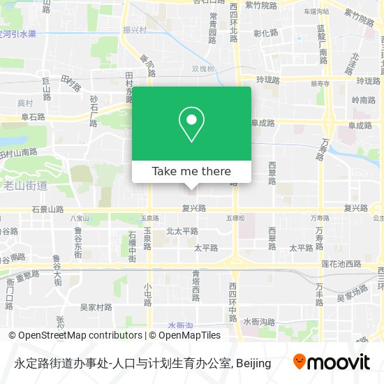 永定路街道办事处-人口与计划生育办公室 map