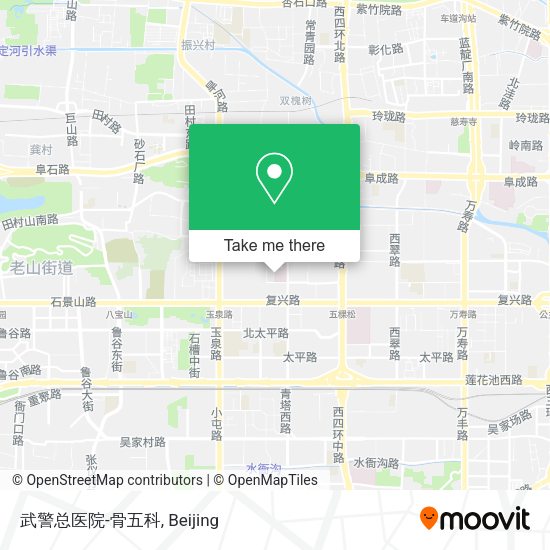 武警总医院-骨五科 map