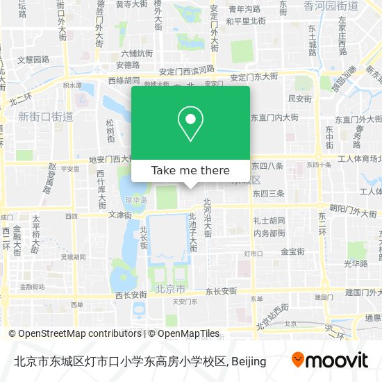 北京市东城区灯市口小学东高房小学校区 map