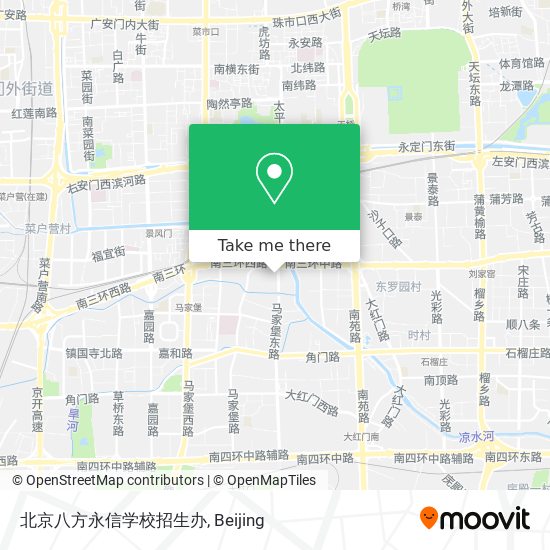 北京八方永信学校招生办 map