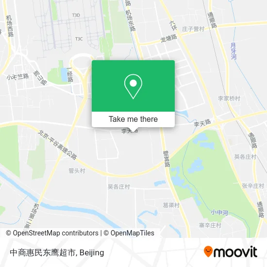 中商惠民东鹰超市 map