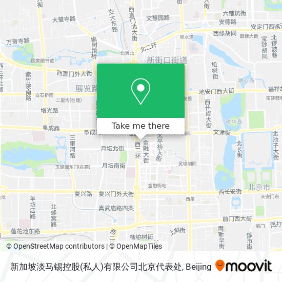 新加坡淡马锡控股(私人)有限公司北京代表处 map