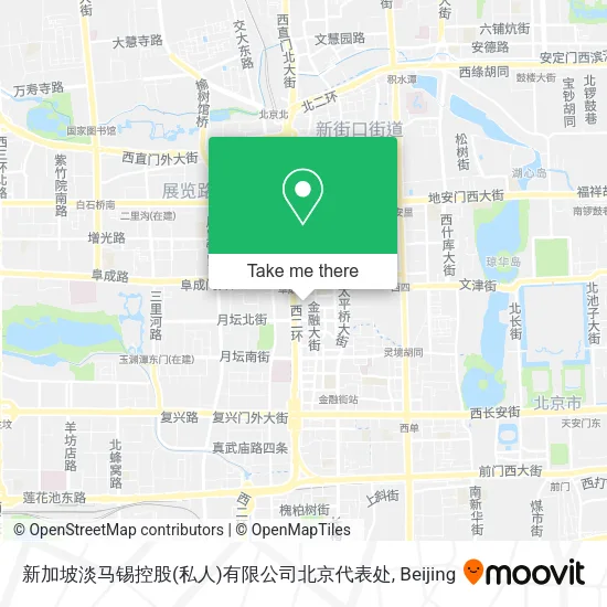 新加坡淡马锡控股(私人)有限公司北京代表处 map