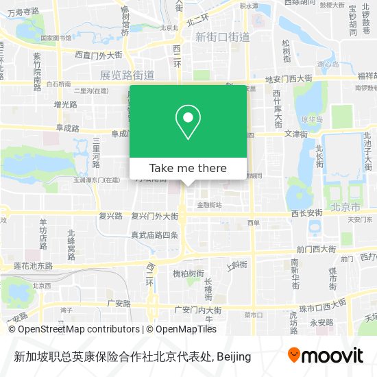 新加坡职总英康保险合作社北京代表处 map