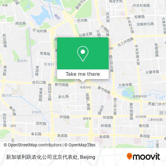 新加坡利跃农化公司北京代表处 map