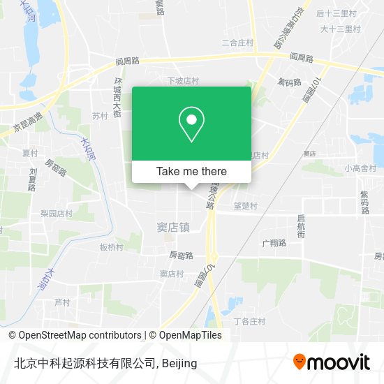 北京中科起源科技有限公司 map