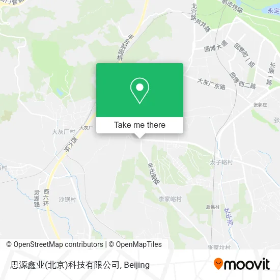 思源鑫业(北京)科技有限公司 map