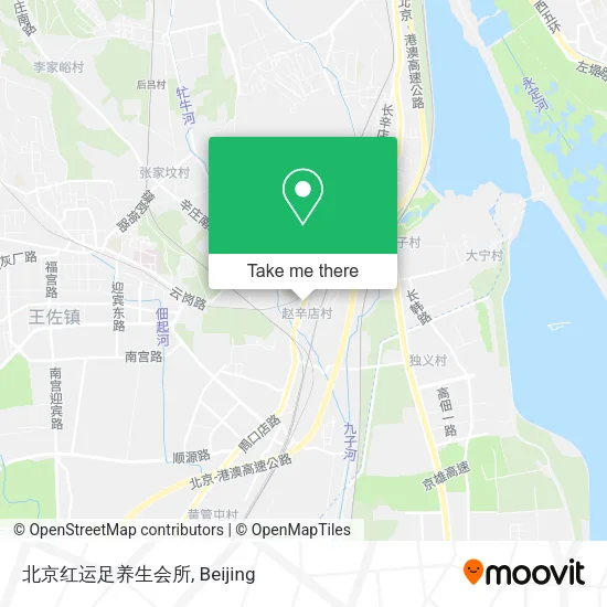 北京红运足养生会所 map