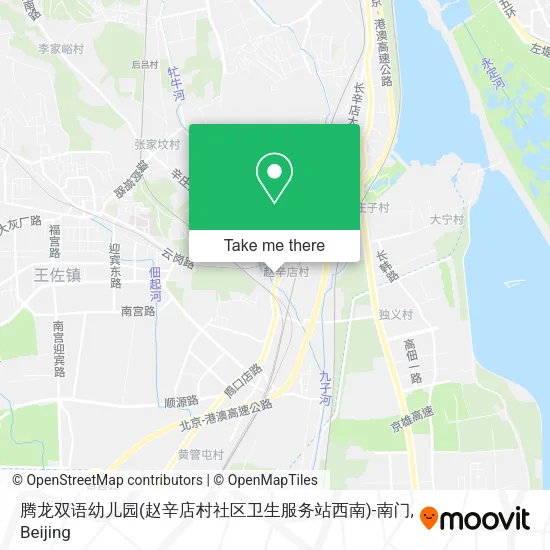 腾龙双语幼儿园(赵辛店村社区卫生服务站西南)-南门 map