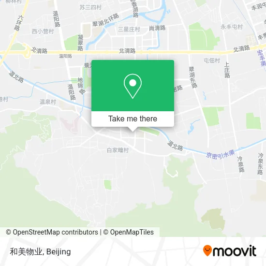 和美物业 map
