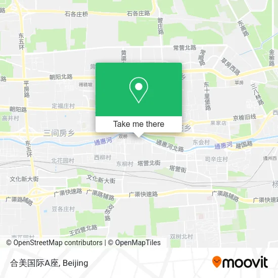 合美国际A座 map