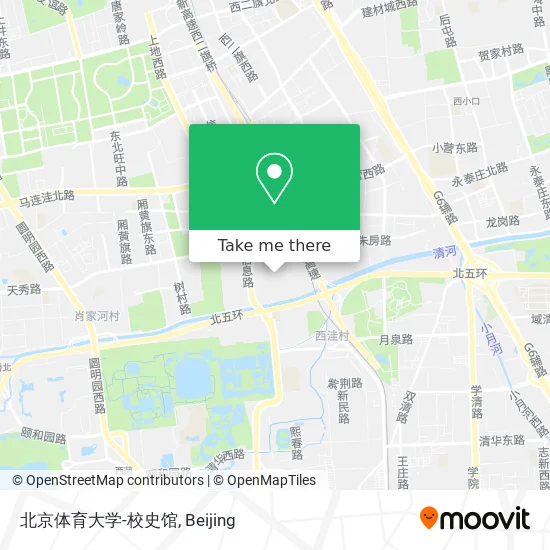 北京体育大学-校史馆 map
