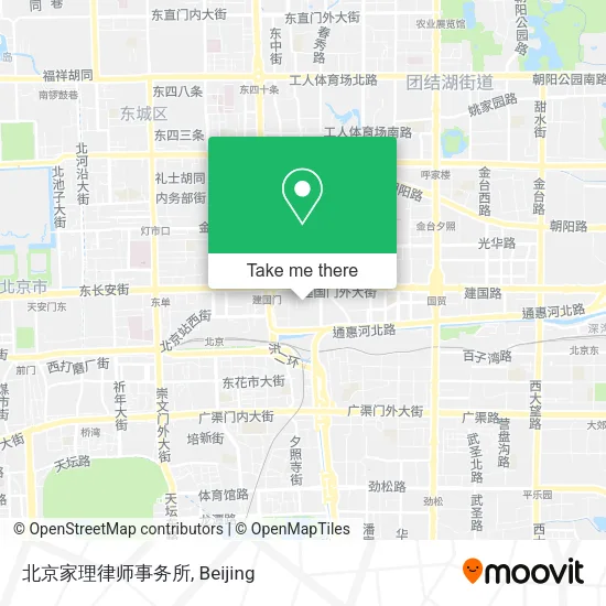 北京家理律师事务所 map