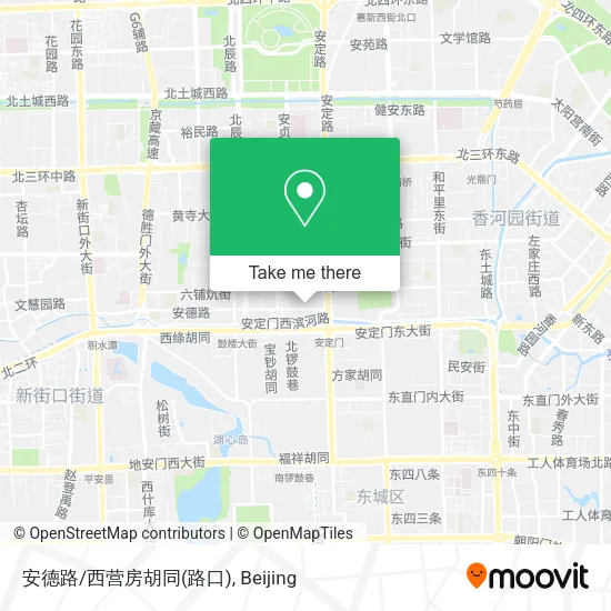 安德路/西营房胡同(路口) map