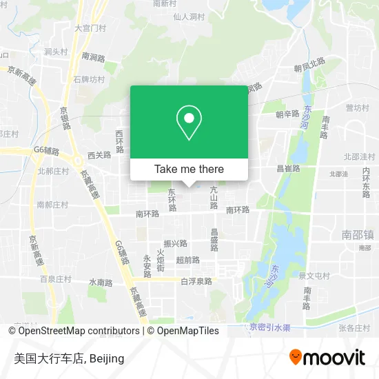 美国大行车店 map