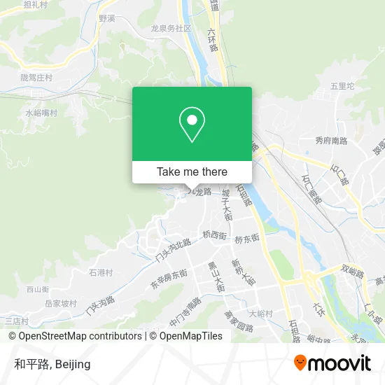 和平路 map
