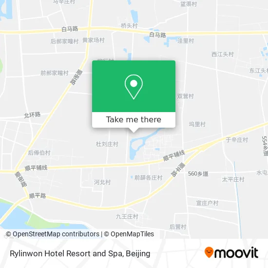 Rylinwon Hotel Resort and Spa map